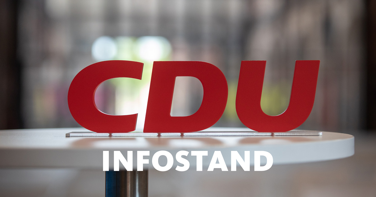 CDU Infostand